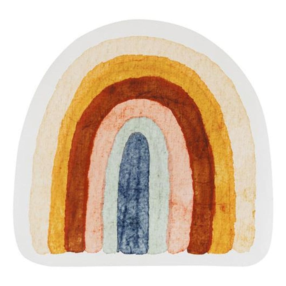 Tapete Retangular Vermelho 100X120 Cm The Mini Forest