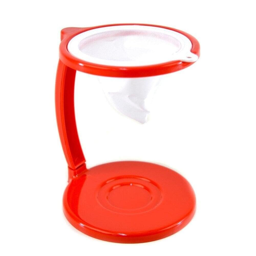 Coador de Café Pano N.100 com Suporte Plástico - Tudo em Caixa