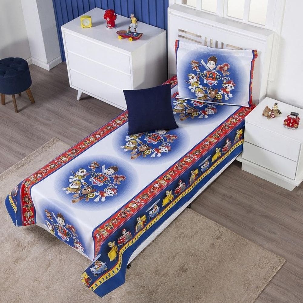 Colcha Cobre Leito Infantil Solteiro Menino Menina