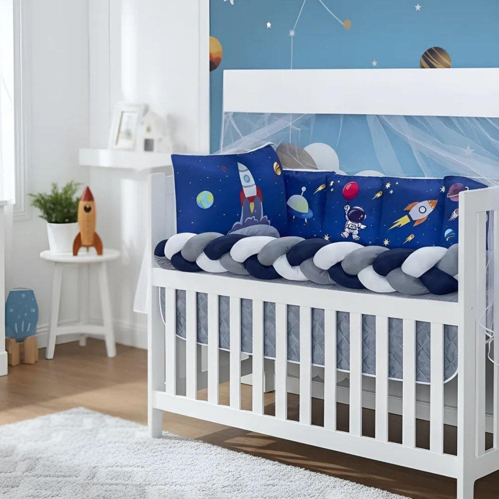 Kit Berço Baby Dream 10 Peças Super Aconchegante E Charmoso