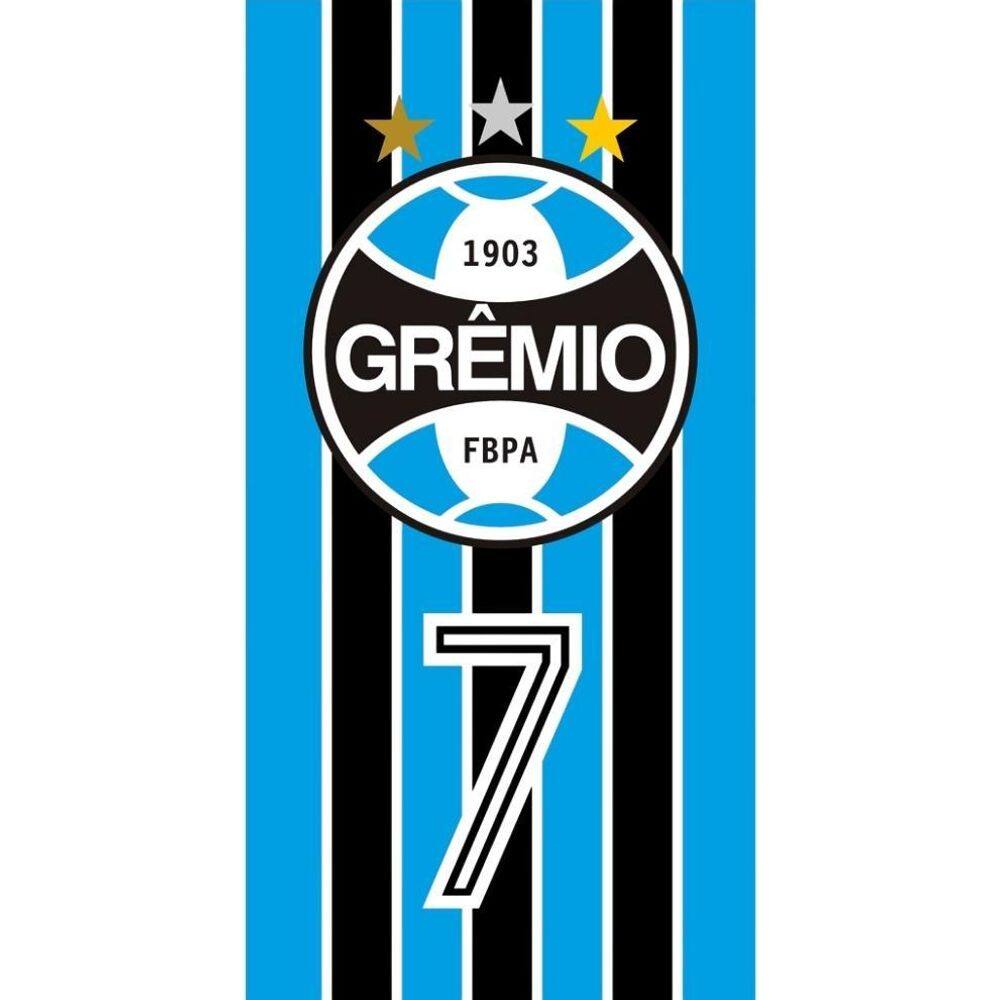 Toalha De Banho E Praia Veludo Time Grêmio 11 Dhler