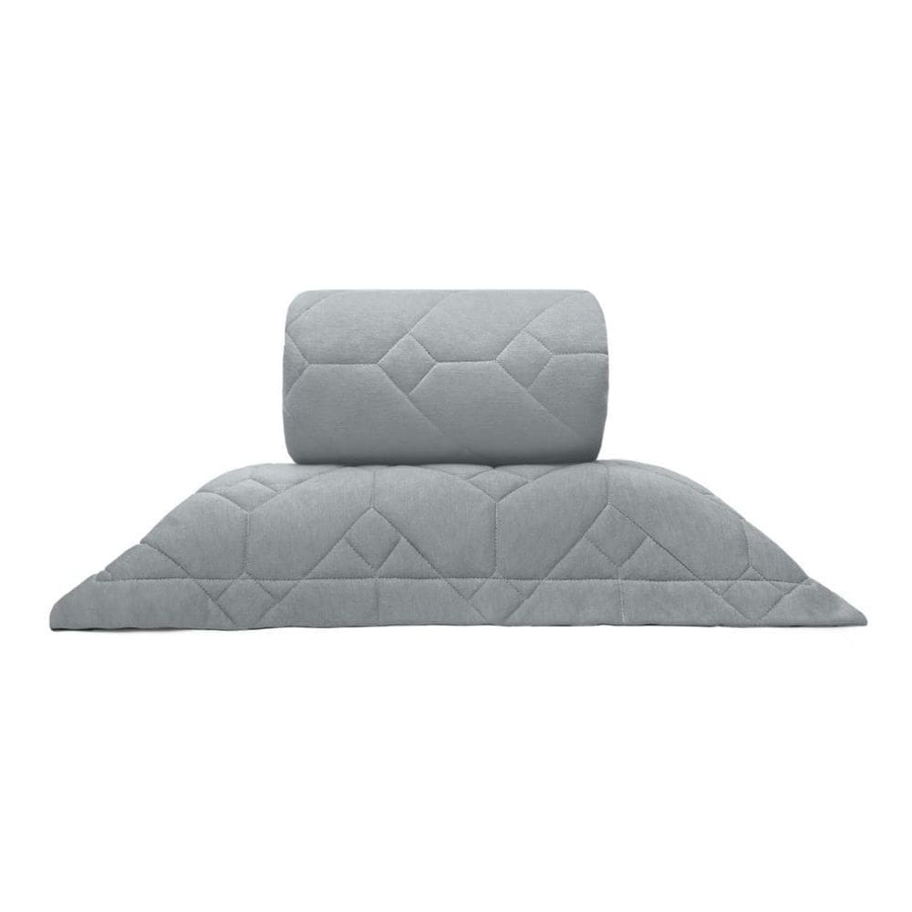 Kit Cobre Leito Solteiro Malha 100% Bambu Natural Buettner