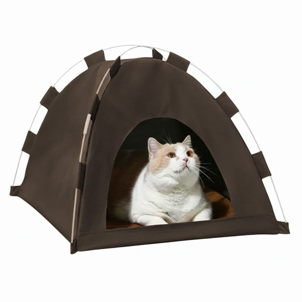 Tenda Caminha Gato Pet Cachorro Coelho Animais Estimaçao Casinha Cabana Arranhador Confortavel Dobravel Portatil