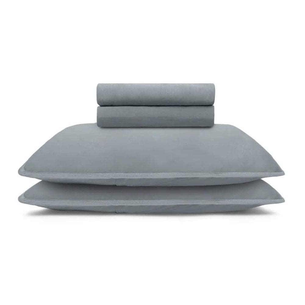 MP - Jogo De Cama Casal Malha 100  Bambu Natu