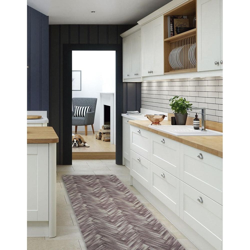 Tapete Passadeira Emborrachada Pvc Antiderrapante 0,65X5,00M