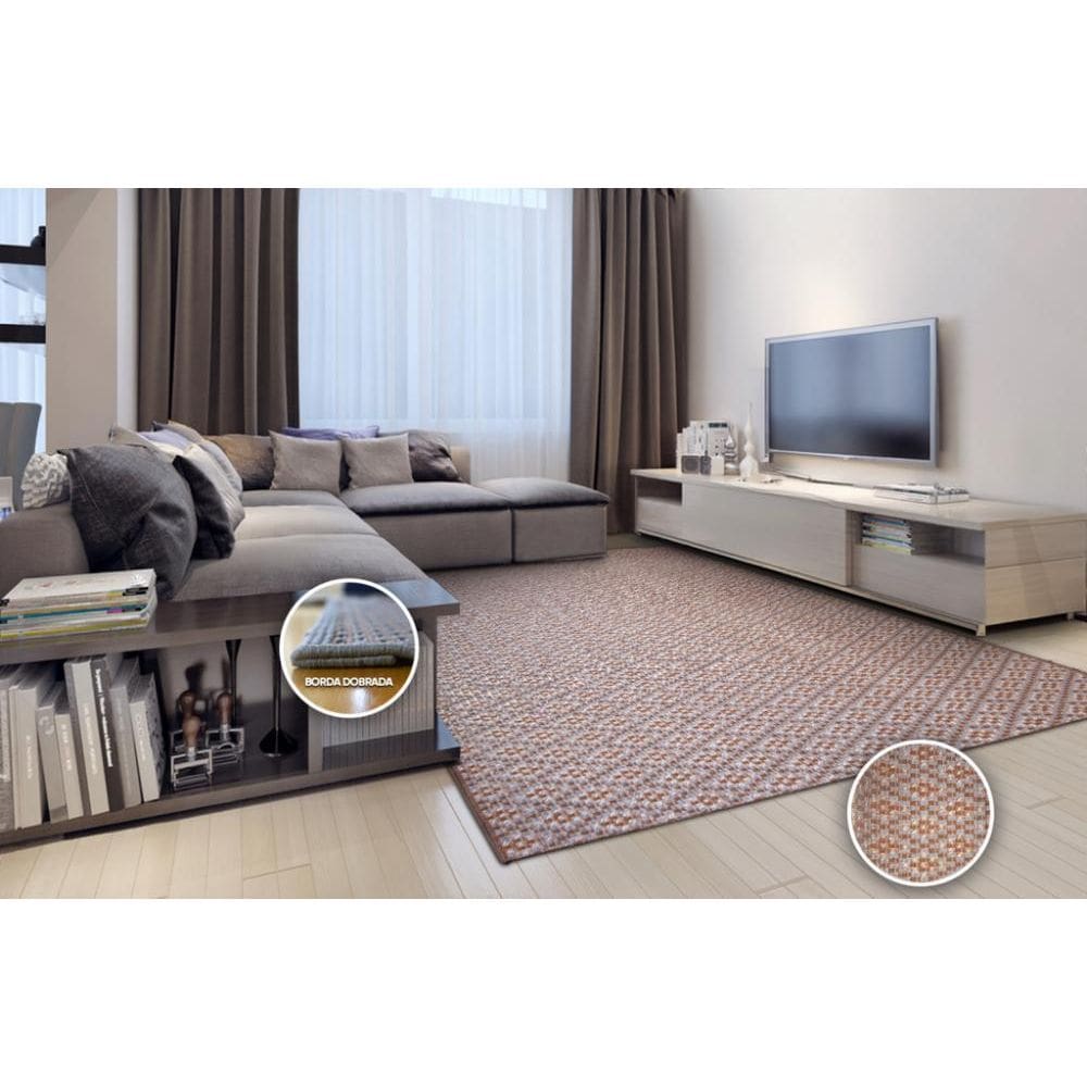 Passadeira Sisal Look Pop Artesanato1 066X180 Cm