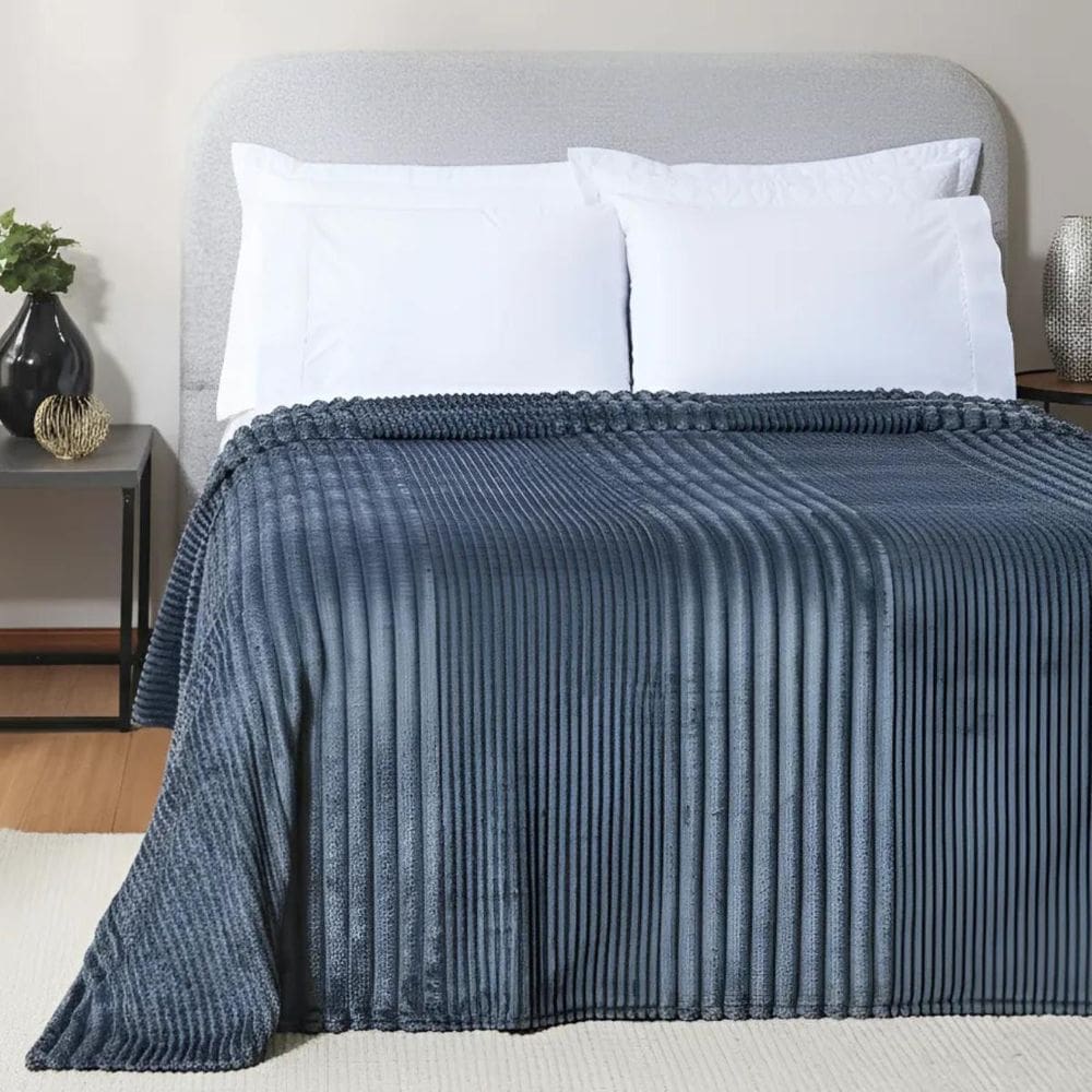 Coberta Queen Aconchegante Manta Emily Fofinha E Quentinha