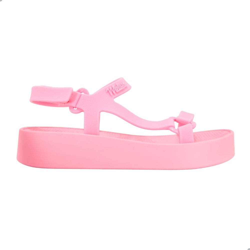 Sandália Mini Melissa Sun Downtown Platform I Infantil Rosa Médio