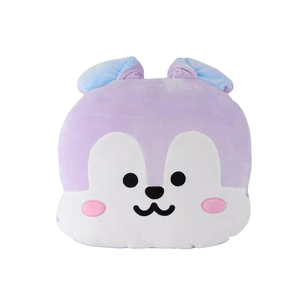 Manta Almofada Infantil Personagens Bt21 - Lilás