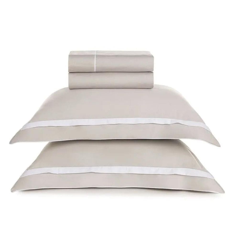 Jogo De Cama Queen Algodão Egípcio 300 Fios Lara Karsten