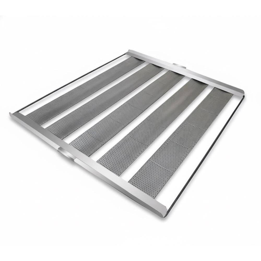 Kit com 10 Assadeiras de Pão Francês Baronesa 58x70cm 5 Tiras 9cm