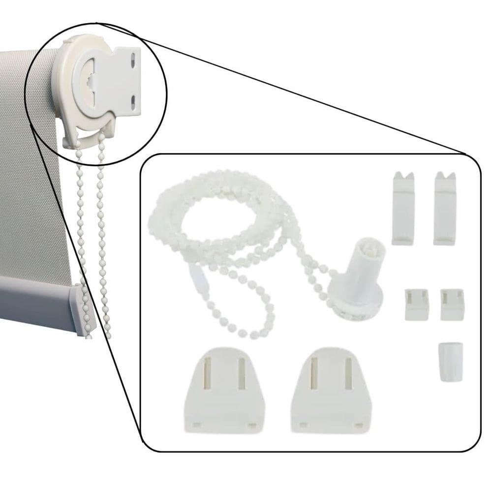 Conjunto De Instalação Para Persiana Em Rolo Horizontal