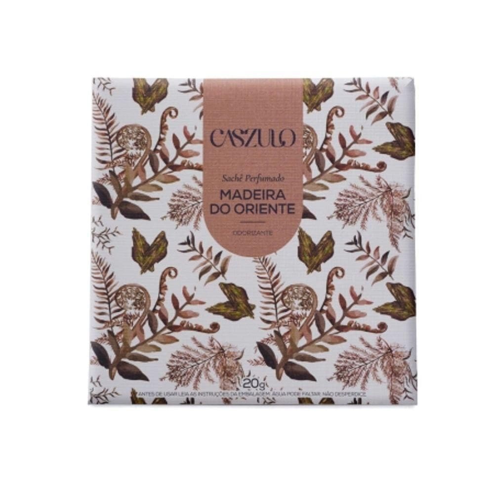 Sachê Perfumado Madeira Do Oriente 20G Caszulo