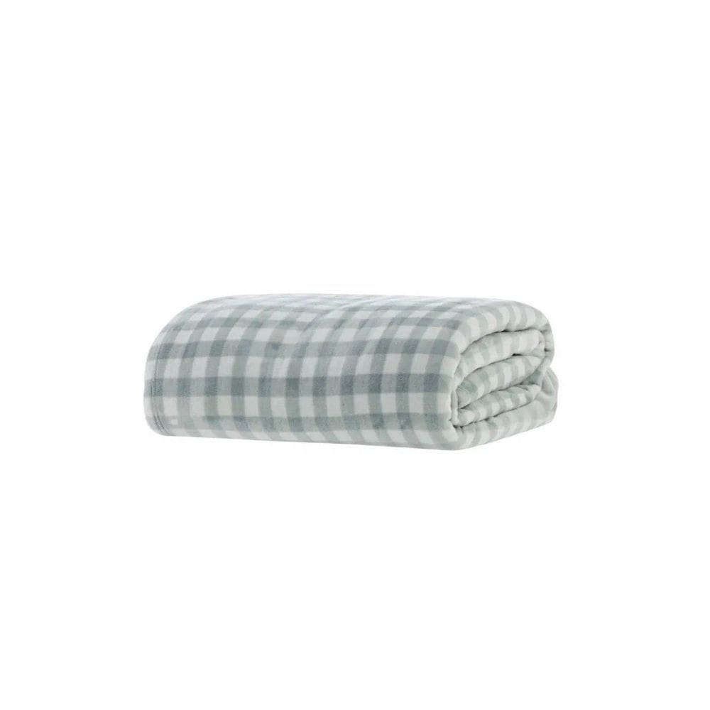 Cobertor Blanket Estampado Toque De Seda - Queen - Vichy