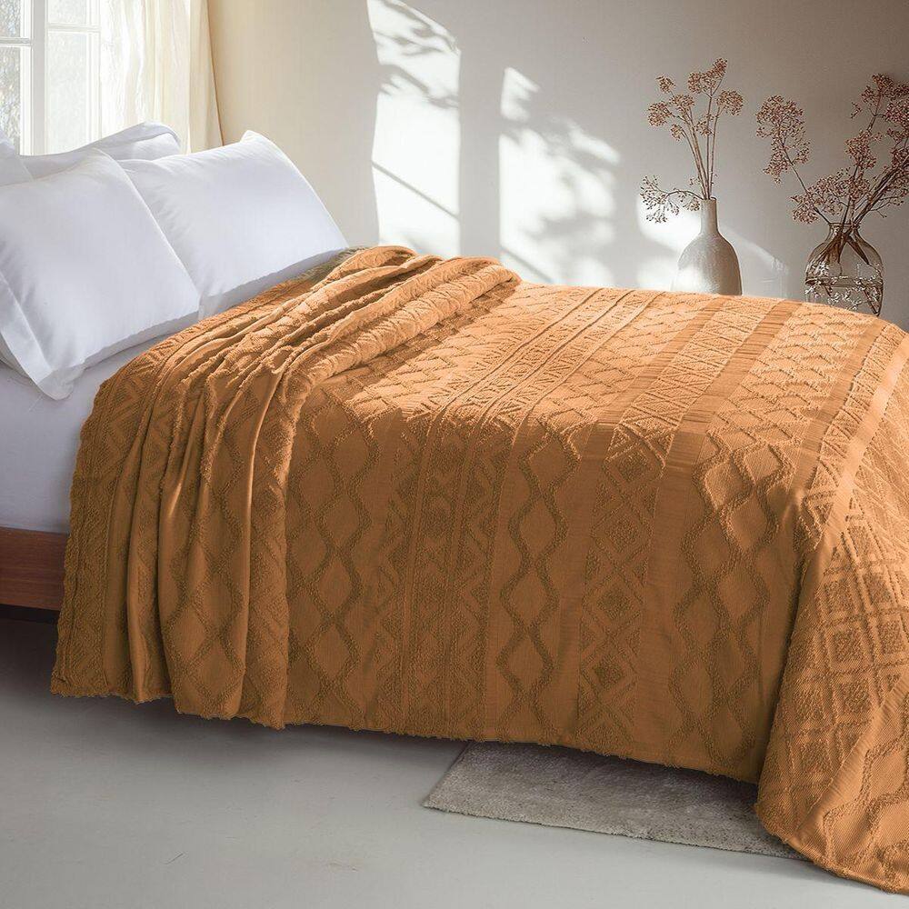 Colcha Chenille Jolitex Solteiro Memories Toque Algodão Tijo