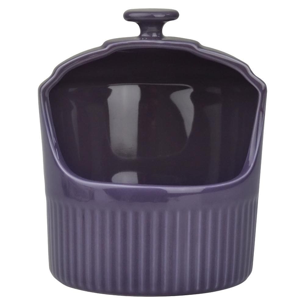 Pote de Sal Diâmetro 12,5 cm Ameixa 350 ml Germer Porcelanas