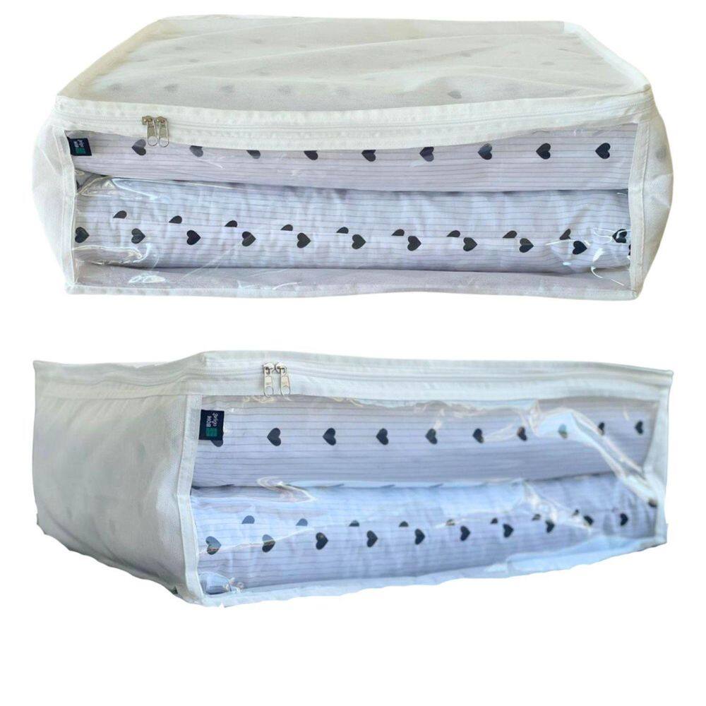 Oraganizador De Cobertores E Edredom Tamanho M 15X45X35