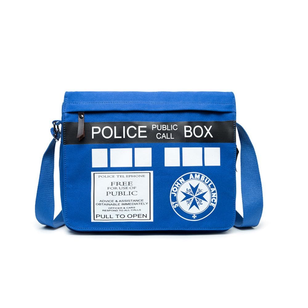 Bolsa de ombro Anime Doctor Who`s Anime Portable 30x9x28cm