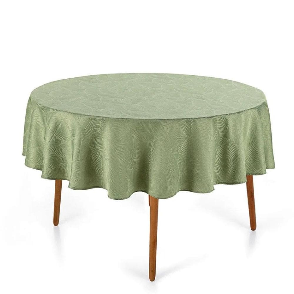MP - Toalha Mesa Redonda Tilia 160Cm Malva Ka