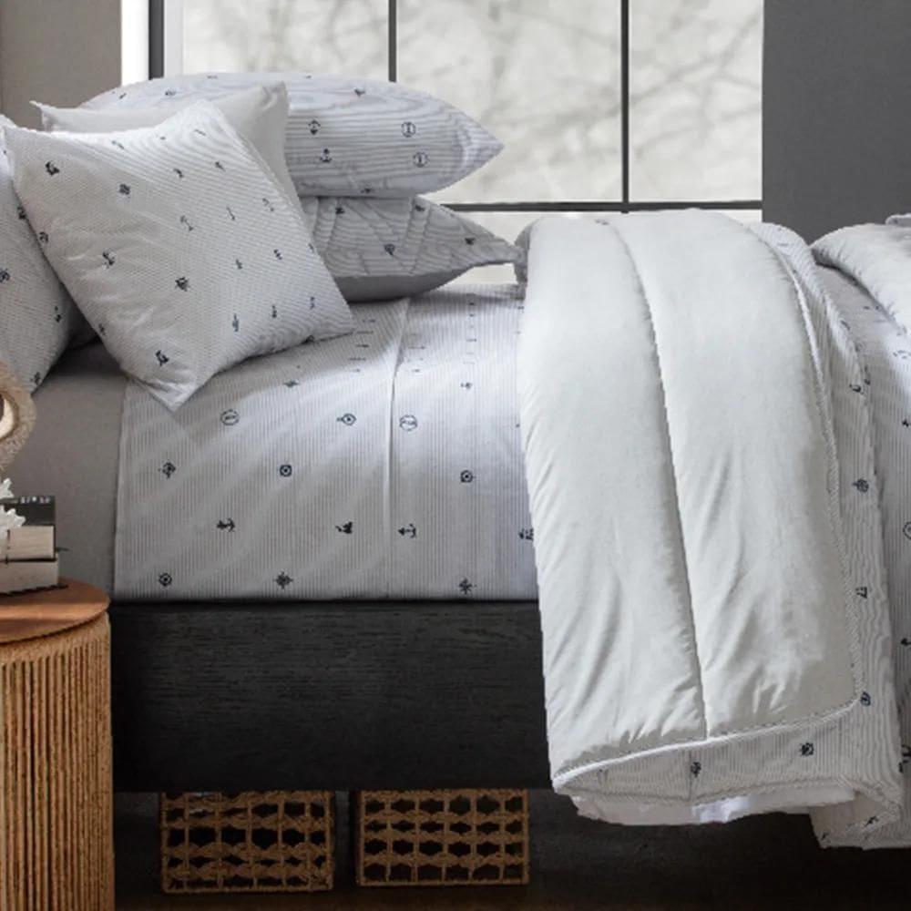 Kit Colcha / Cobre Leito Queen Sonhare Estampado Sultan