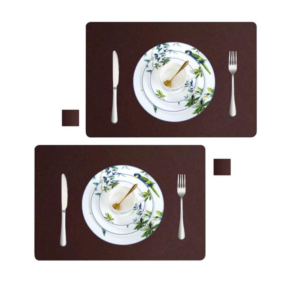 Jogo Americano Para Mesa De Jantar 50 Unidades + Apoio Copo