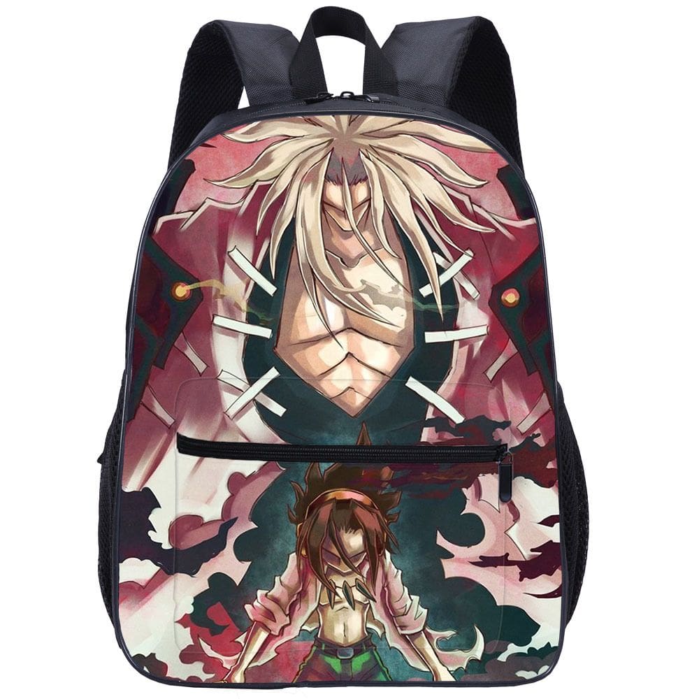 Mochila escolar Shamans Kings Anime 30x13x40cm Oxford