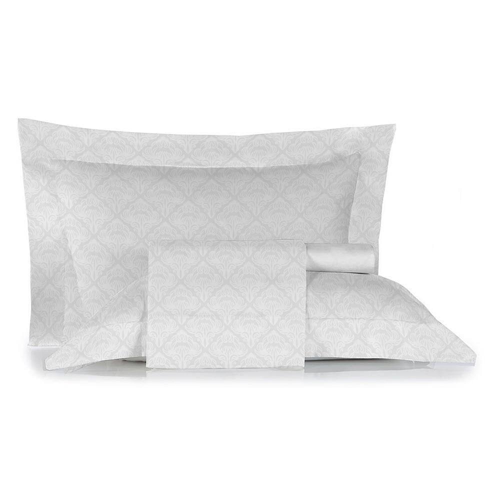 Jogo De Cama 100% Algodão Queen Size 180 Fios Nova América