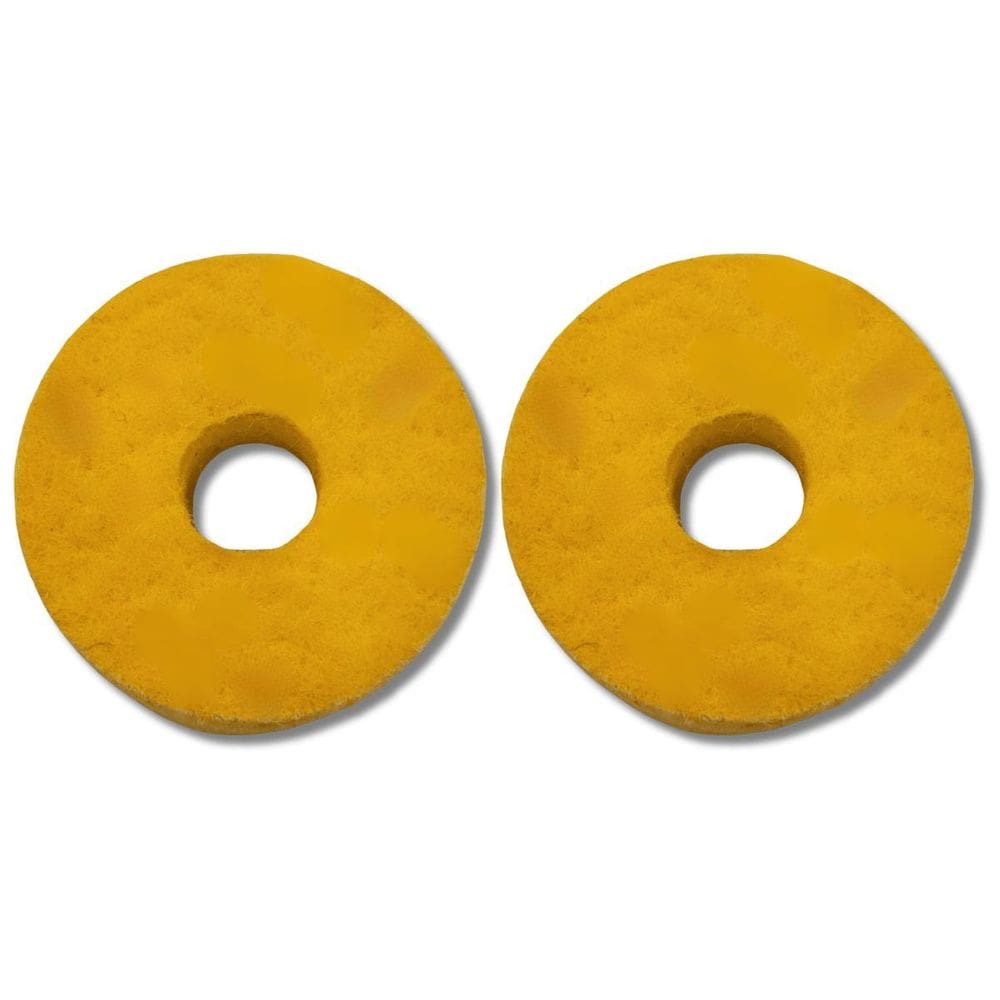 Kit 2 Feltro Amarelo Estante Prato Bateria Liverpool