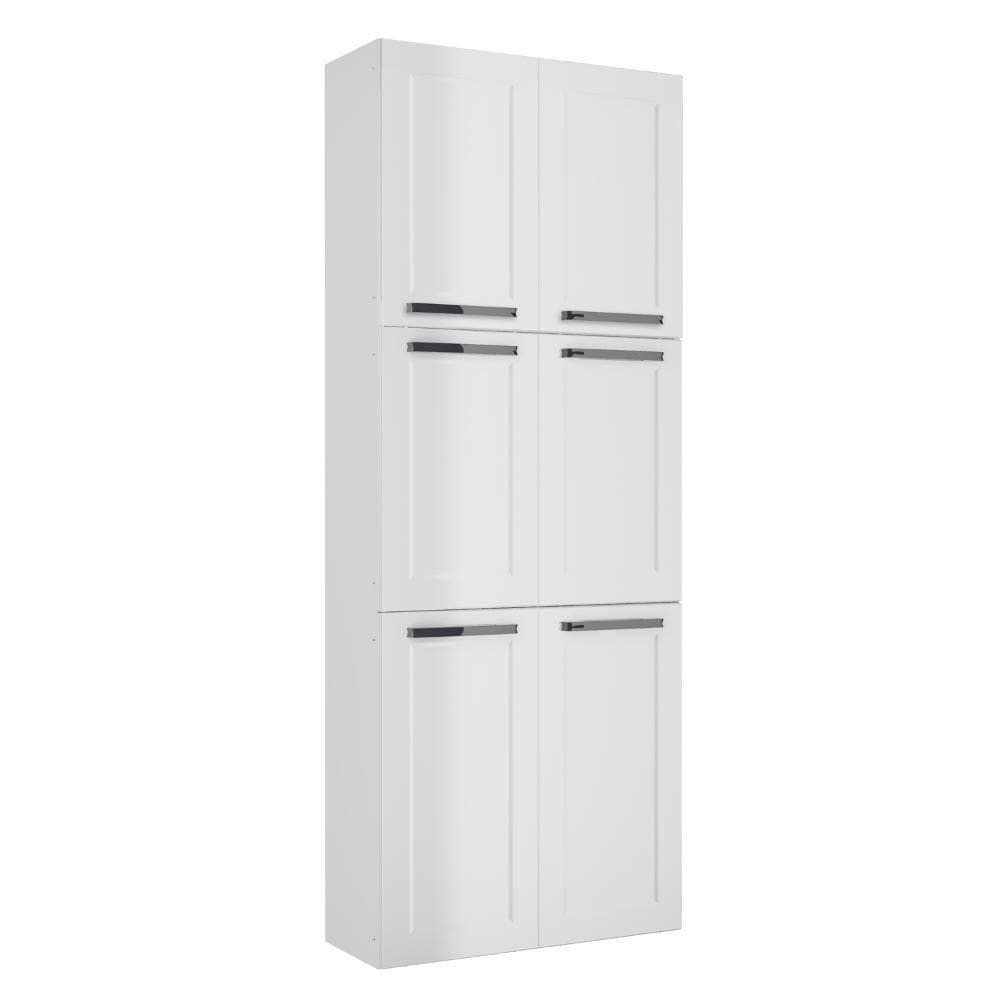 Paneleiro Itatiaia Em Aço 6 Portas Branco Florença