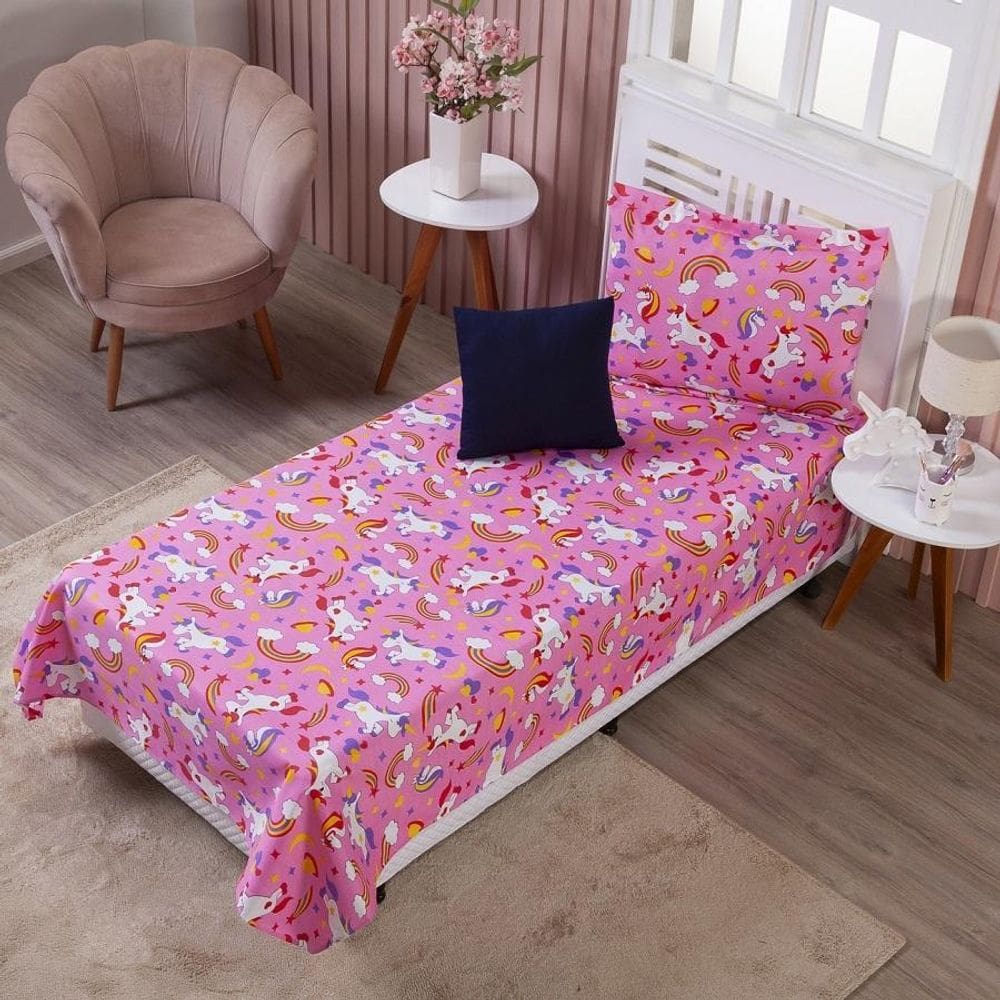 MP - Colcha Cobre Leito Infantil Unico rnio S