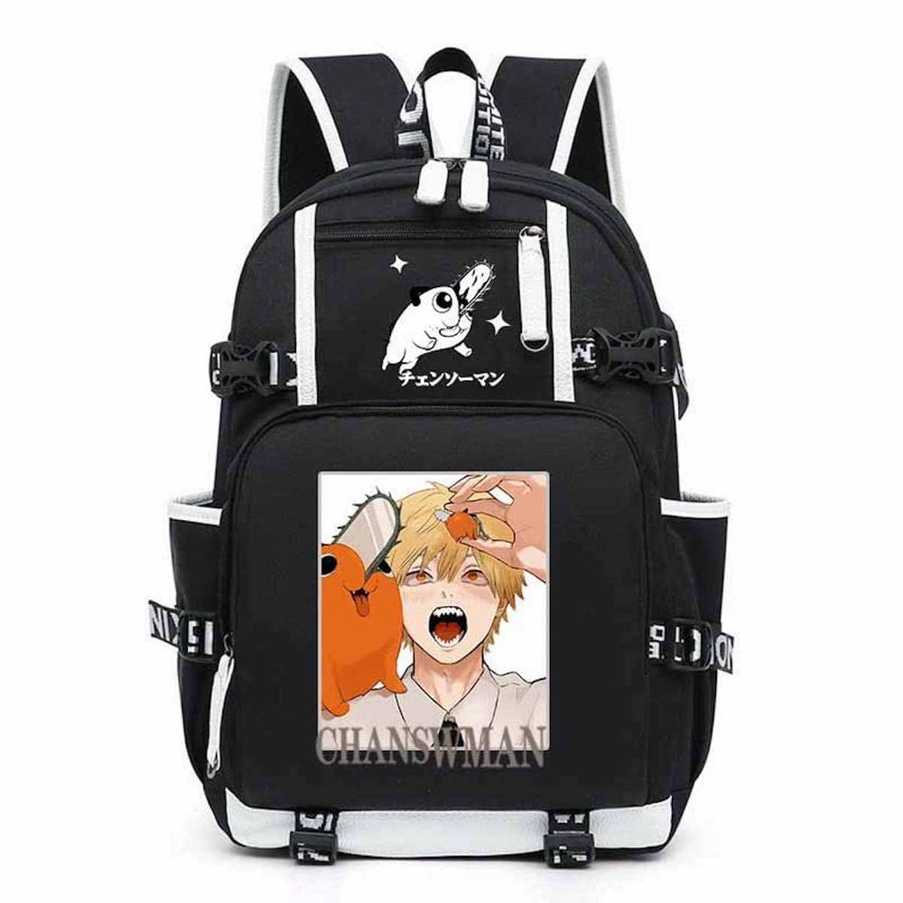 Mochila Mans Denjis Pochitas Cartoon Kids School 30x14x47cm