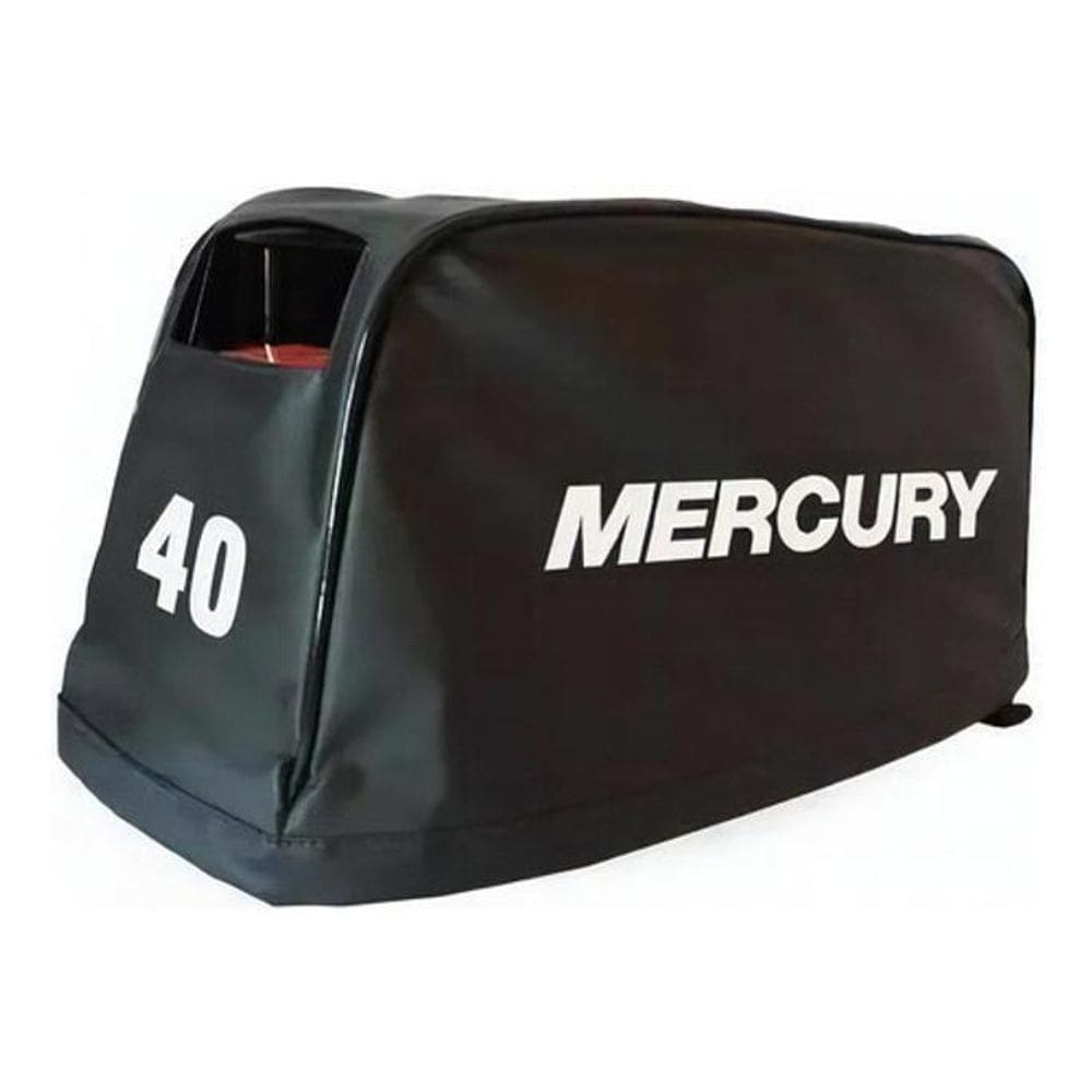 Capa Sintética Para Motor De Popa Mercury 40Hp - Preto