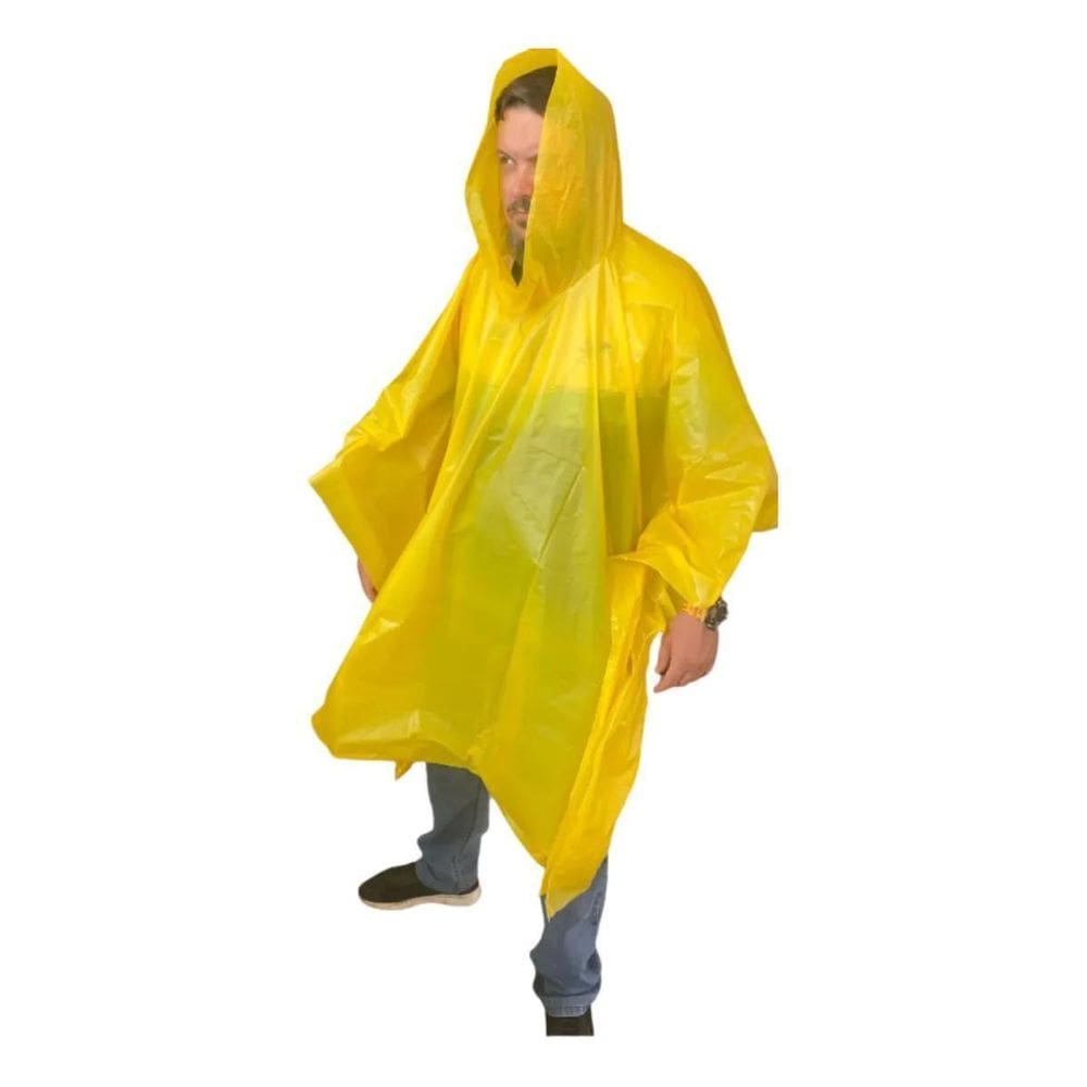 Capa De Chuva Amarela 6 Micras