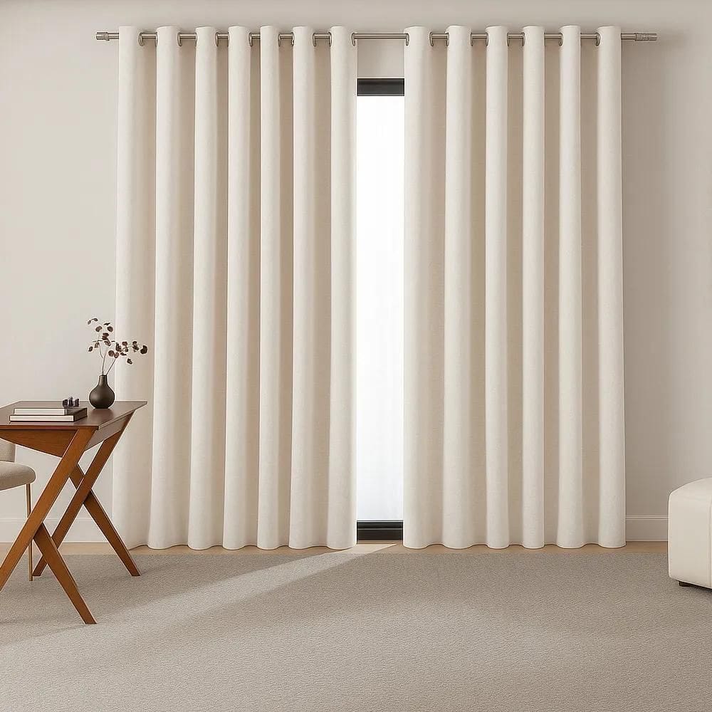 Cortina Blackout Tebas 260 X 170 - Bella Janela Areia