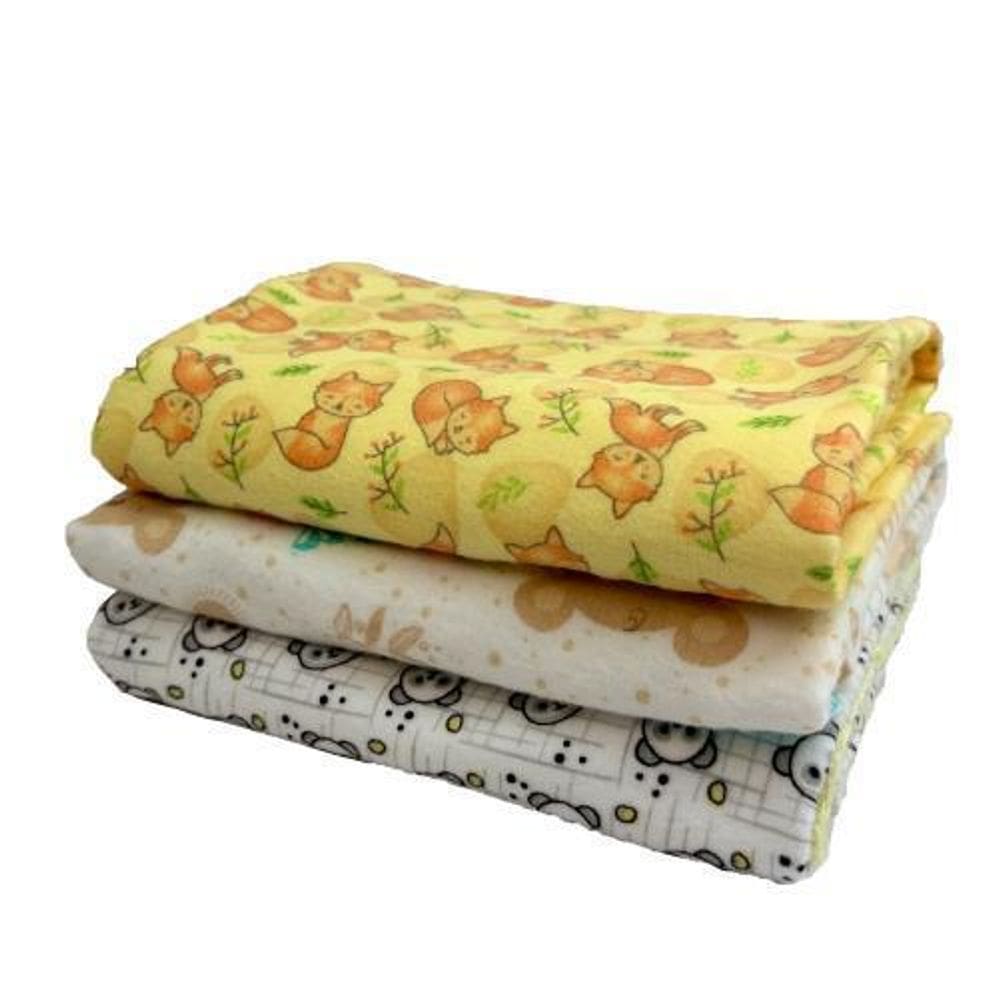 Cobertor Quentinho Para Inverno 100% Algodão Bebe Unissex