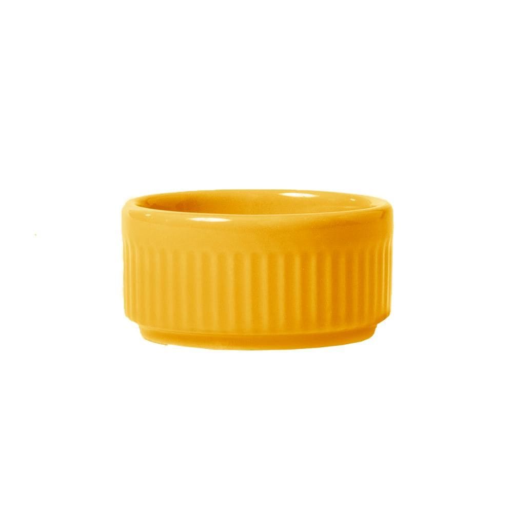 Ramekin Amarelo com 85 ml Linha Assar e Servir Porcelana