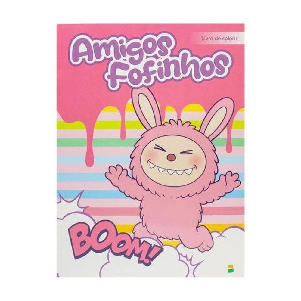 Colorindo Monstrinhos: Amigos Fofinhos