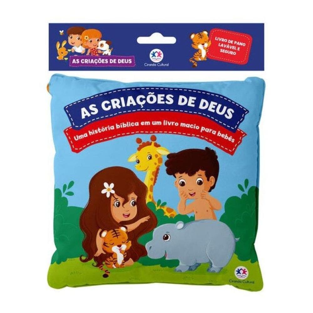 As Criações De Deus - Meu Livro De Pano