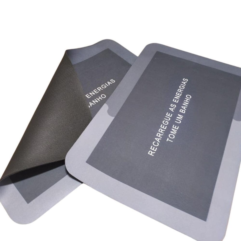 Kit 2 Tapete Mágico Ultra Absorvente Para Banheiro