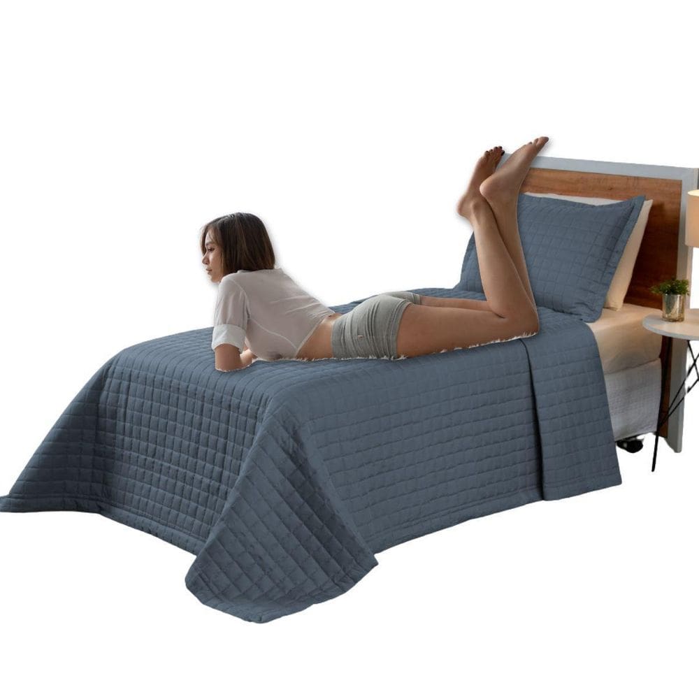 Jogo De Cama Solteiro Copacabana Matelado Percal 300 Fios