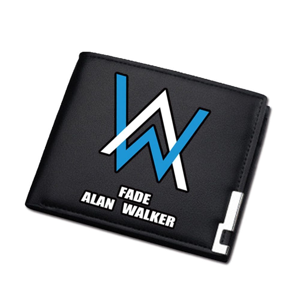 Wallet Fades Alans Walkers Anime Characters Slim Fold Wall