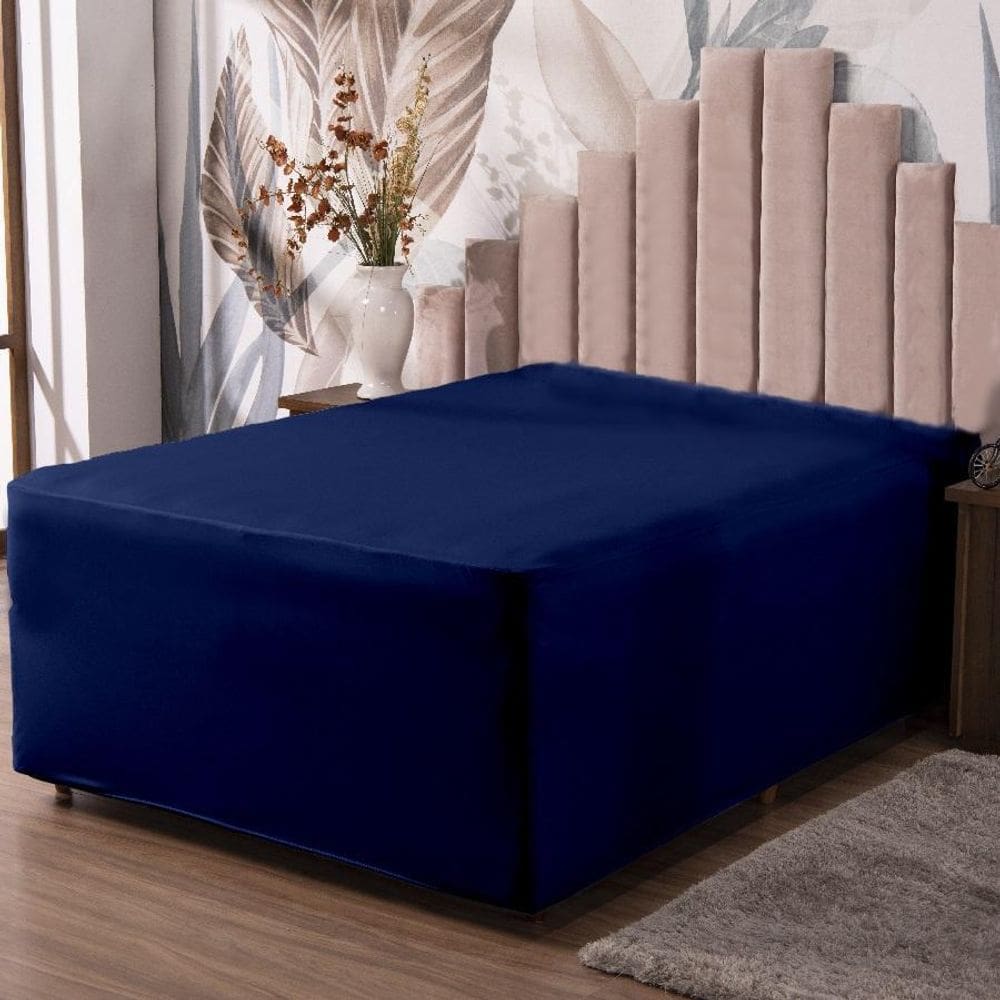 Lençol Luva Solteiro Cama Conjugada Colchão E Box Malha 1P