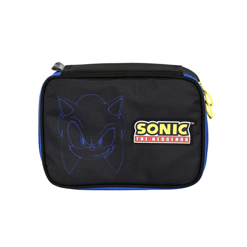 Estojo Escolar Penal Box Sonic Gamer Preto Et49854