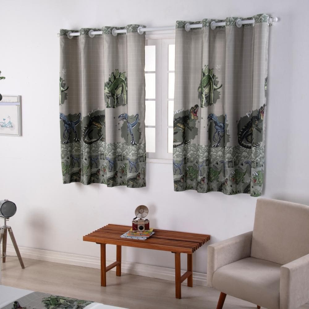 Cortina Boy 300 Fios 2,00M Largura X 1,50M Altura Dinos