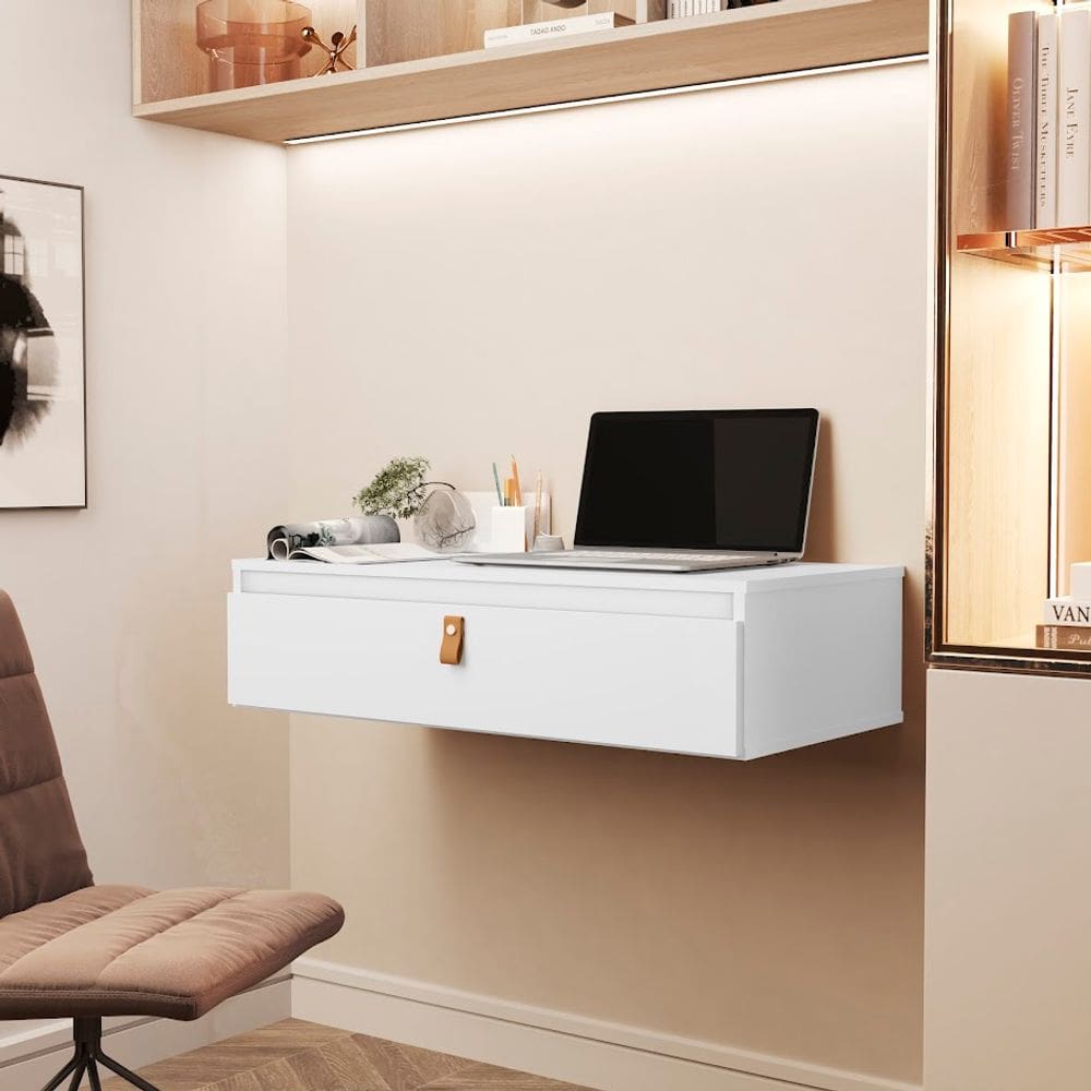 Console Diana Para Nootbook Branco