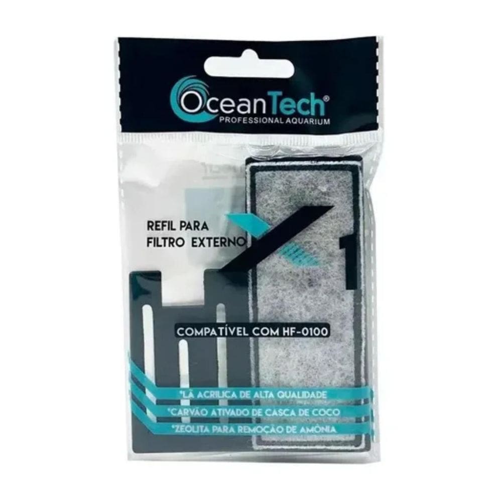Refil Do Filtro Externo Ocean Tech Hf-0100