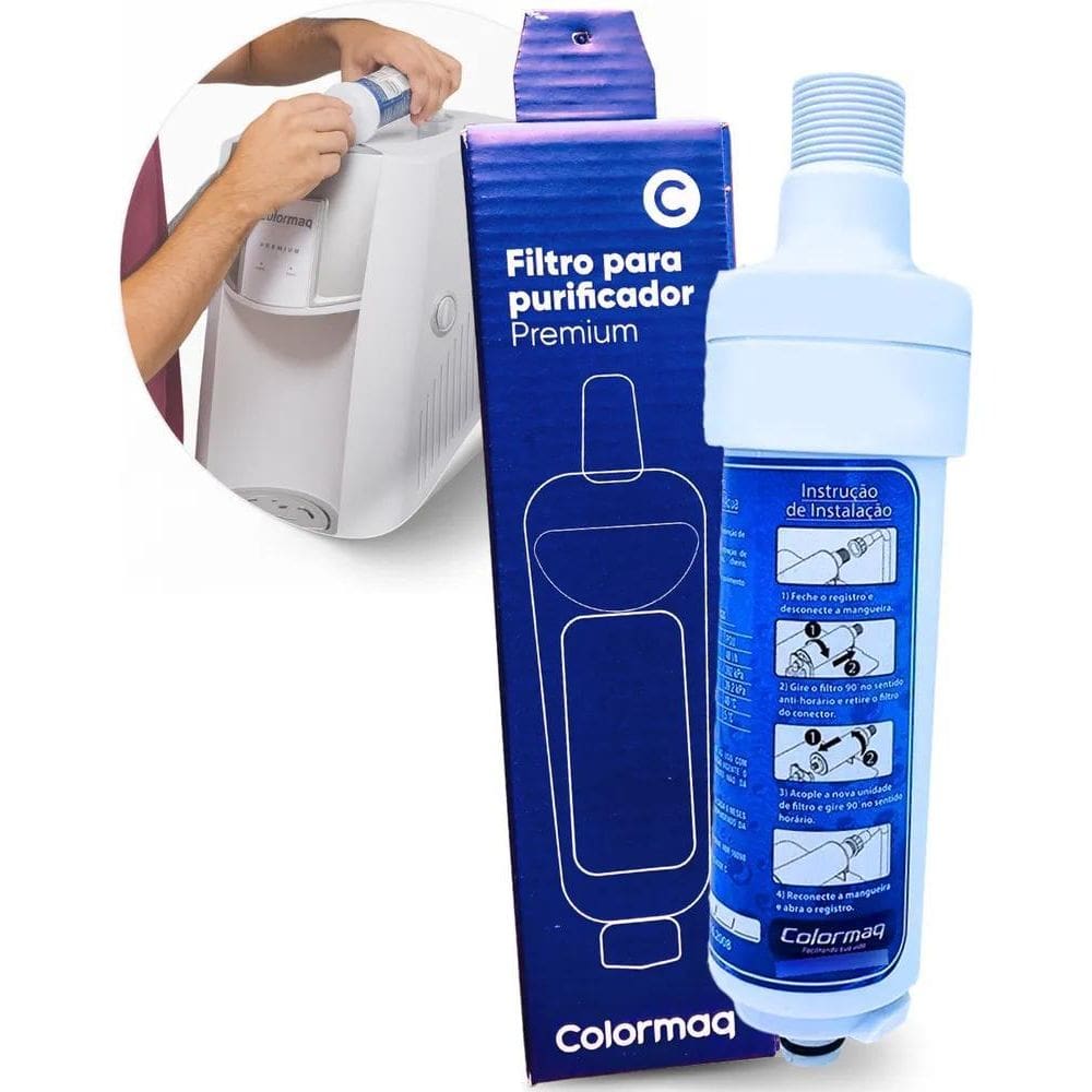 Refil Filtro Colormaq Premium  Purificador De Agua