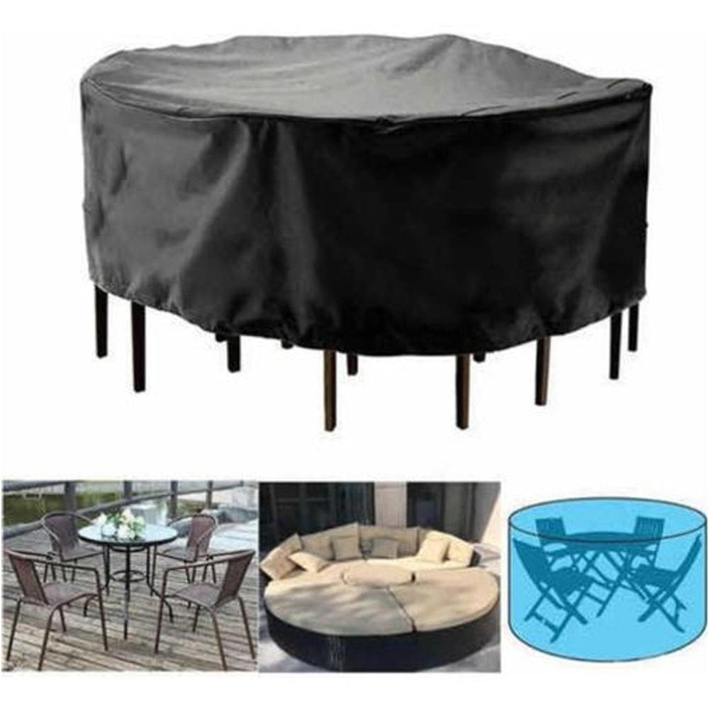 Capa Impermeável Para Mesa Redonda 150X75Cm Bagun