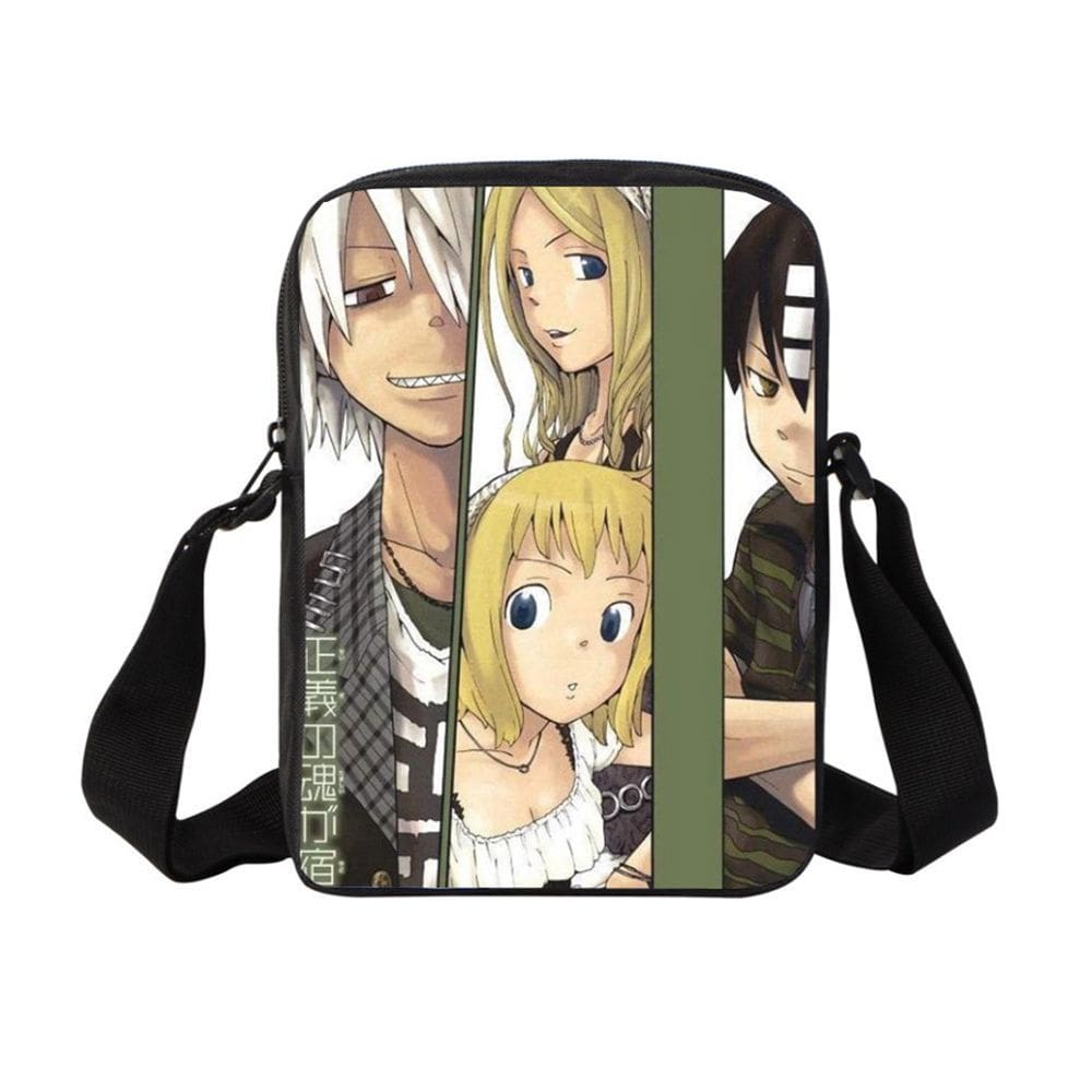 Bolsa de ombro de lona de anime Messenger Bag Souls Eaters