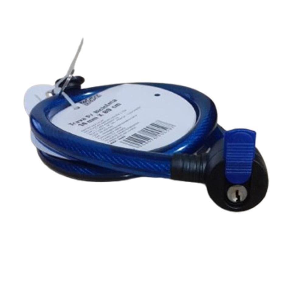 Corrente Trava Cadeado Para Bike Bicicleta Moto 14Mm X 80 Cm